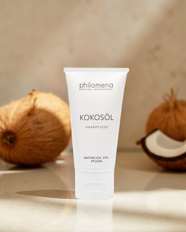 Kokosöl Haarpflege 50ml Reisegröße – Bild 2