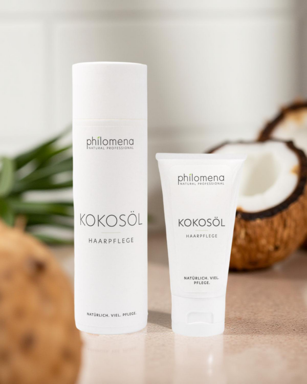 Kokosöl Haarpflege Bundle 200ml & 50ml – Bild 2