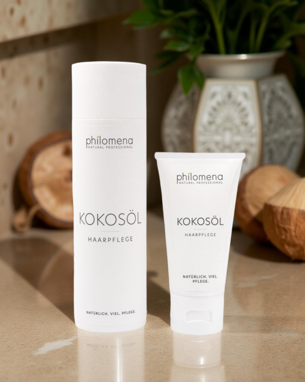 Kokosöl Haarpflege Bundle 200ml & 50ml – Bild 3