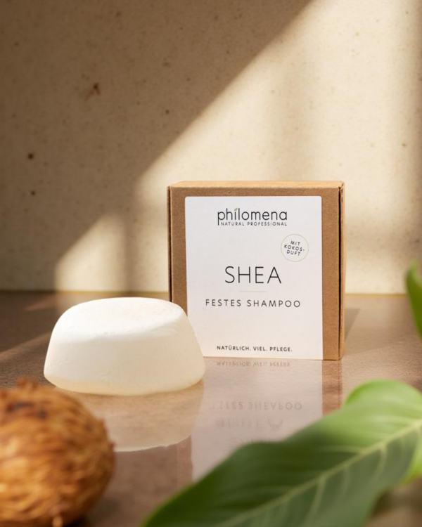 Shea - Festes Shampoo mit Kokosduft – Bild 2