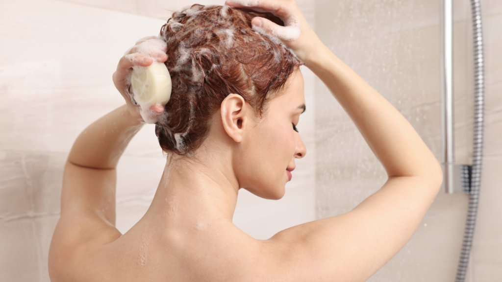 Haare waschen